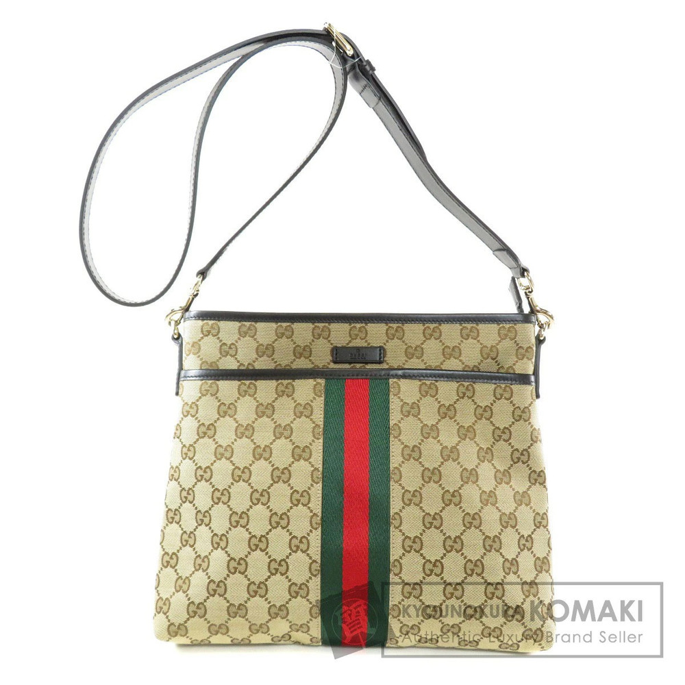 Gucci Sherry GG Shoulder Bag Canvas